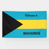 Aangepaste tekstbahama's spandoek (Horizontaal)