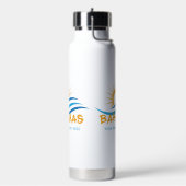 Aangepaste tekstbahama's waterfles (Links)