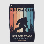 Aangepaste tekstbalk golfhanddoek (Voorkant)