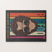 Aangepaste tekstbalk legpuzzel (Horizontaal)