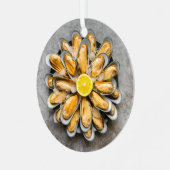 Aangepaste tekstbalk metalen ornament (Voorkant links)