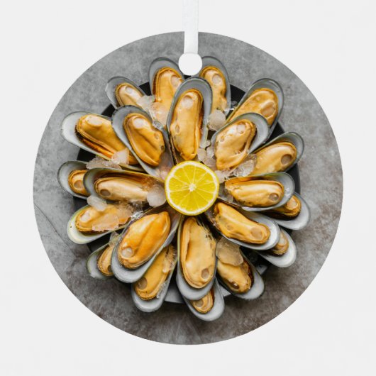 Aangepaste tekstbalk metalen ornament (Voorkant)