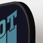 Aangepaste tekstbalk pickleball paddle (Links Detail)