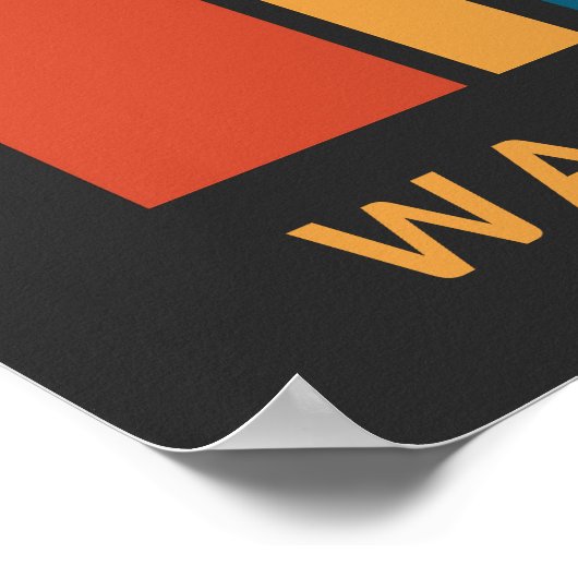 Aangepaste tekstbalk poster (Hoek)