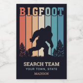 Aangepaste tekstbalk voedselcontainer etiket (Enkel label)