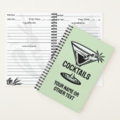 aangepaste tekstcocktail notitieboek (Binnen)