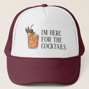 aangepaste tekstcocktail trucker pet