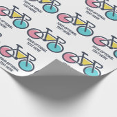 Aangepaste tekstcyclus cadeaupapier (Hoek)