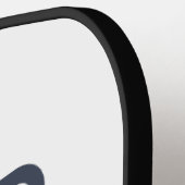 Aangepaste tekstcyclus pickleball paddle (Links Detail)