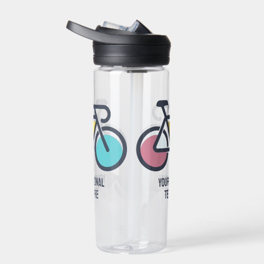 Aangepaste tekstcyclus waterfles (Rechts)