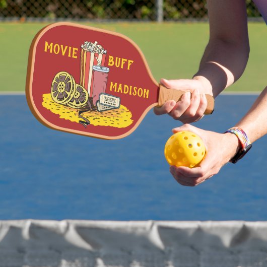 Aangepaste tekstfilm pickleball paddle (Insitu)