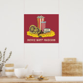 Aangepaste tekstfilm poster (Keuken)