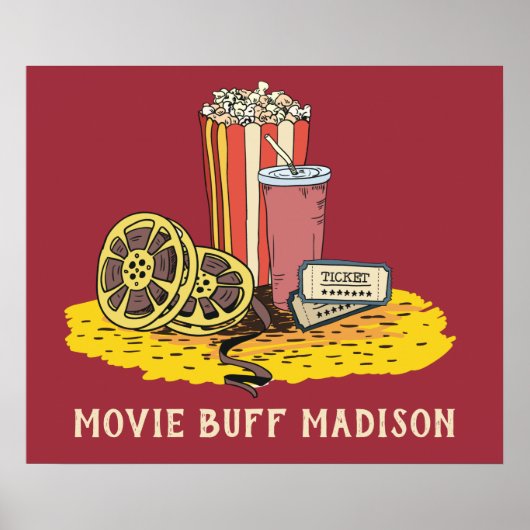 Aangepaste tekstfilm poster (Voorkant)