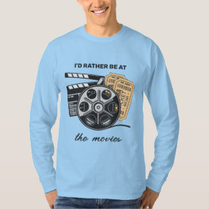 Aangepaste tekstfilm t-shirt