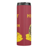 Aangepaste tekstfilm thermosbeker (Achterkant)