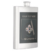 Aangepaste tekstfles SUSHI Heupfles (Rechts)
