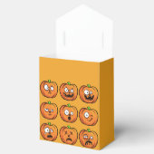 Aangepaste tekstgunstiger voor Halloween Pumpkins Bedankdoosjes (Geopend)