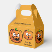 Aangepaste tekstgunstiger voor Halloween Pumpkins Bedankdoosjes (Voorkant Zijde)