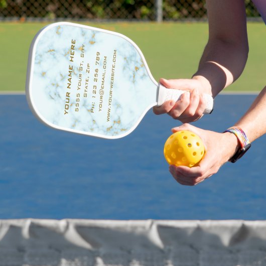 Aangepaste tekstnaam Pickleball Paddle (Insitu)