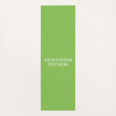 Aangepaste tekstrepspatroon yoga mat (Achterkant)