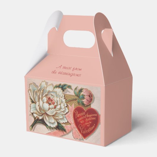 Aangepaste tekstvakken voor  Valentijn Bedankdoosjes (Achterkant)