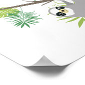 Aangepaste tekstventilator voor het hangen van sle poster (Hoek)