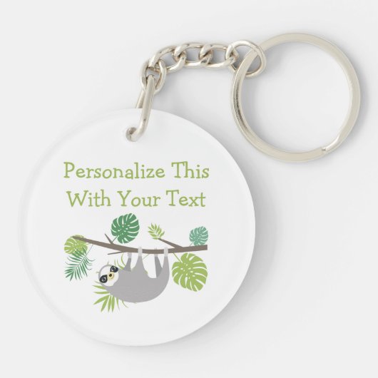 Aangepaste tekstventilator voor het hangen van sle sleutelhanger (Achterkant)