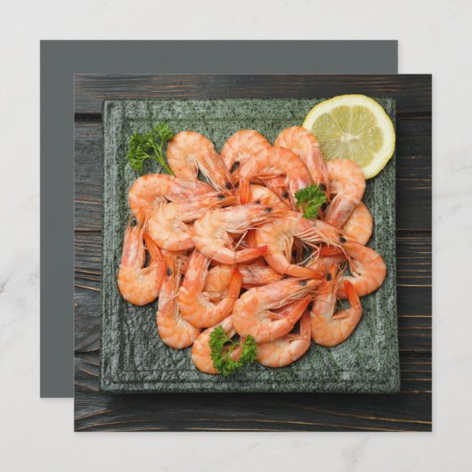 Aangepaste tekstvorm Uitnodiging (Voorkant / Achterkant)