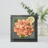 Aangepaste tekstvorm Uitnodiging (Staand voorkant)