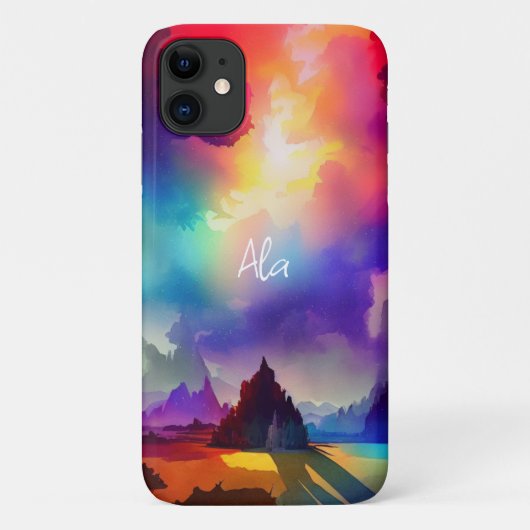 Aangepaste telefooncel, modern abstract Case-Mate iPhone case (Achterkant)