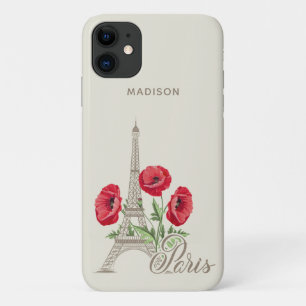 Aangepaste telefoongesprekken in Parijs Frankrijk iPhone 11 Hoesje