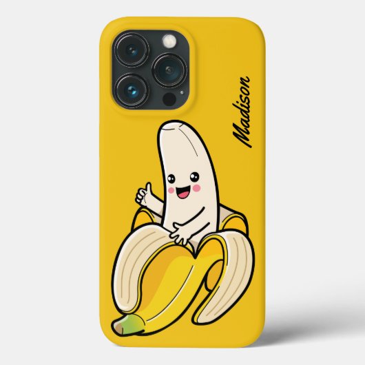 Aangepaste telefoongesprekken met bananas openen Case-Mate iPhone case (Achterkant)