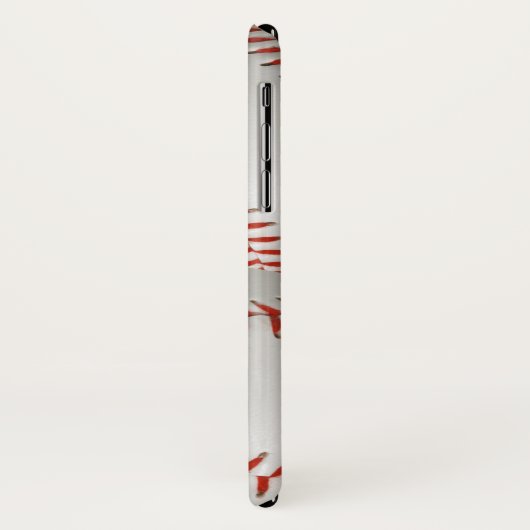 Aangepaste telefoongesprekken met honkbal Case-Mate iPhone case (Achterkant/links)