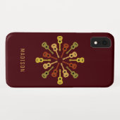 Aangepaste telefoongesprekken met Ukulele namen Case-Mate iPhone Case (Achterkant (horizontaal))