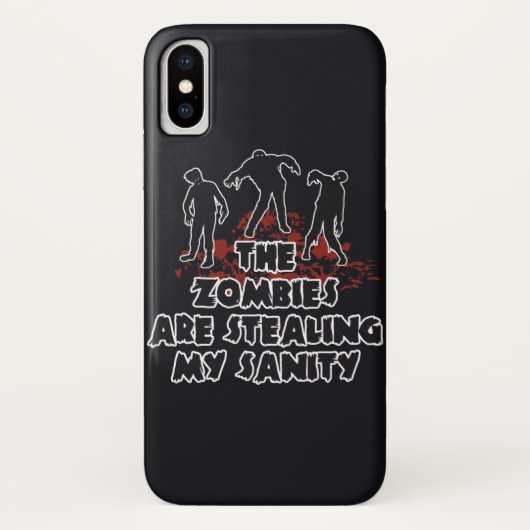 Aangepaste telefoongevallen met Zombies Case-Mate iPhone Case (Achterkant)