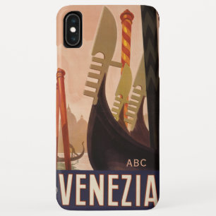Aangepaste telefoongevallen voor monogram Venezia  iPhone XS Max Hoesje