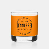 Aangepaste Tennessee Whiskey Liquor Party Glas (Voorkant)