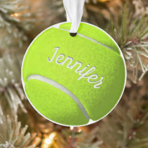 Aangepaste Tennis Ball Ornament