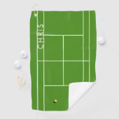 Aangepaste Tennis-handleiding Golfhanddoek (Insitu)