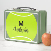 Aangepaste Tennis Monogram Initiaal Naam (In situ)