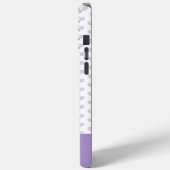 Aangepaste Tennis Patroon Aangepaste naam Tennis Case-Mate iPhone Case (Achterkant / Links)