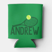 Aangepaste Tennis Player Blikjeskoeler (Voorkant)