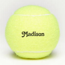 Aangepaste tennisspeler / Coach Name Tennis Balls Tennisballen