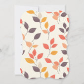 Aangepaste Thanksgiving Kaart (Achterkant)