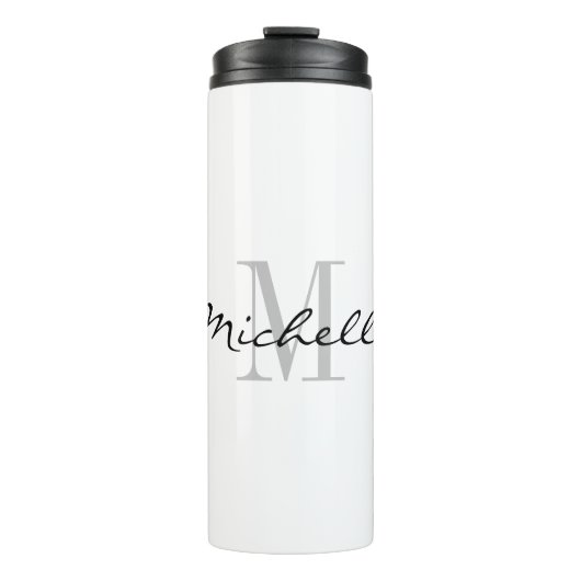 Aangepaste thermische monogram-tumbler reismolen thermosbeker (Voorkant)