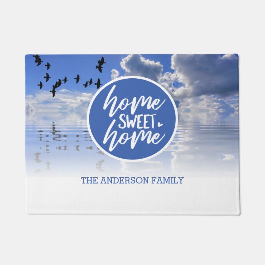 Aangepaste thuisbasis - Sweet Home Doormat Deurmat (Voorkant)