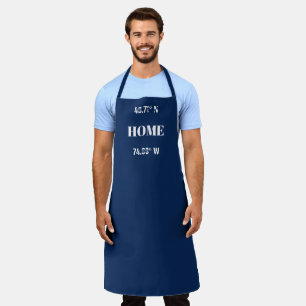 Aangepaste thuiscoördinaten schort
