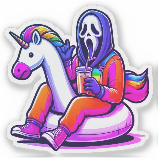 Aangepaste ticker sticker (Voorkant)