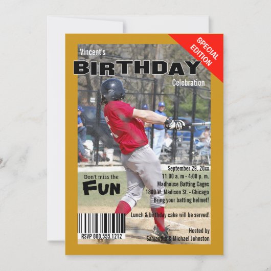 Aangepaste tijdschriften Stijlsport van afgelopen  Kaart (Voorkant)
