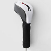 Aangepaste Tijger Bossen Logo Golf Driver Head Hoe Golfheadcover (Schuin)